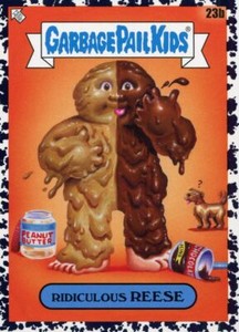 Garbage Pail Kids 2021 Food Fight Black Base Card 23b Ridiculous Reese