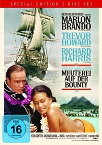 MEUTEREI AUF DER BOUNTY - MARLON BRANDO,TREVOR HOWARD,RICHARD HARRIS 2 DVD NEW - Picture 1 of 1
