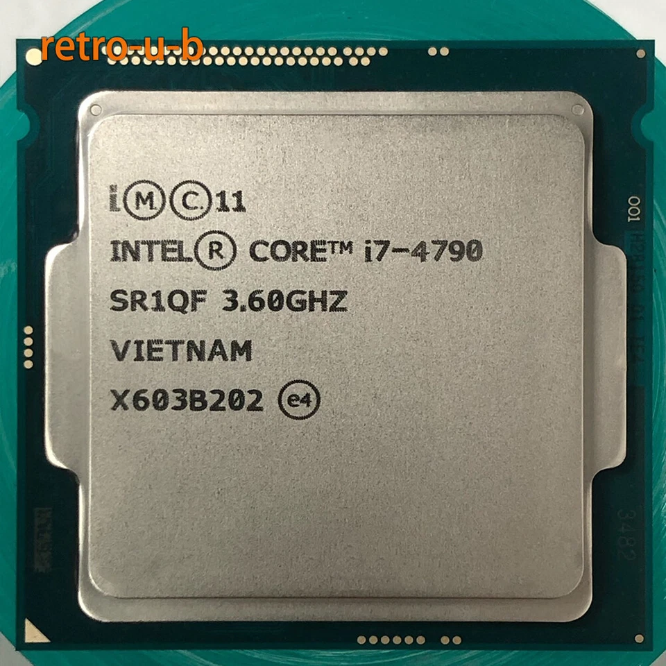 Intel Core i7-4790 3.60GHz Quad-Core SR1QF LGA1150 Socket  CPU Processor - Image 1 of 1