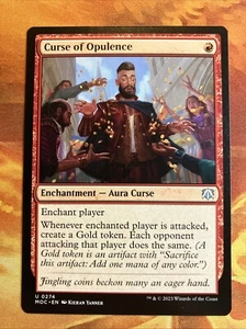 MTG Curse of Opulence Commander: March of the Machine Near-Mint!! - Picture 1 of 2