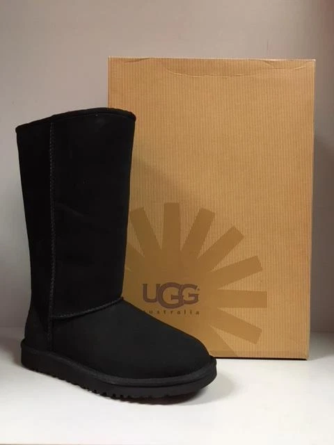 Bota alta clásica para niños UGG AUSTRALIA negra 5229-K Foto 1 de 1