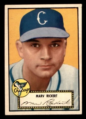 1952 Topps Baseball #50 Marv Rickert VG *j1 - Image 1 of 2