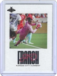 2023 PARKSIDE NWSL VOL 1 AD FRANC VINTAGE #10 KANSAS CITY CURRENT - Foto 1 di 1