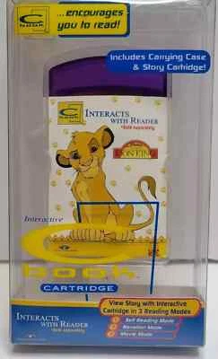 The Lion King Disney C Book Reader Cartridge Story Book Interacts with Reader - Image 1 of 3