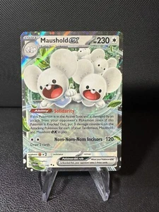 Holo Maushold ex 155/182 Double Rare Paradox Rift Pokemon TCG - Bild 1 von 2