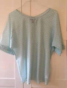Gant Silk Cotton Blend Top Pastel Mint UK8 - Picture 1 of 4