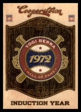 2012 Panini Cooperstown Yogi Berra  HOF Classes Induction Year 12 Yankees