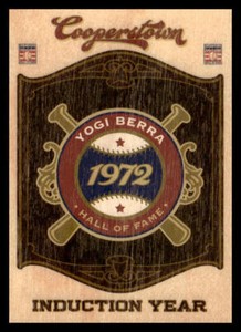 2012 Panini Cooperstown Yogi Berra  HOF Classes Induction Year 12 Yankees