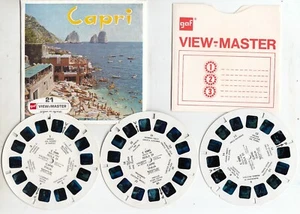 View Master Isola di CAPRI - Gaf 3 dischi ITA Serie Italia C 058 - Picture 1 of 1