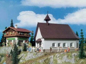 Bausatz Vollmer 3710 H0 - Kapelle auf dem "Schweineberg" Oberallgäu Neu - Bild 1 von 2