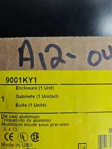 SQUARE D 9001KY1 Hole Push Button Control Station Enclosure (NEW) - Picture 1 of 5