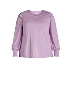 Maglia Terra & Sky con maniche lunghe a camicetta taglia 3X - Foto 1 di 1
