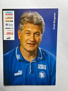 ERICH BURGENER-National Team SWITZERLAND-SFV-ASF-Lausanne-Servette-FC Raron-AK - Picture 1 of 2