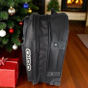 READ Black Ogio Layover Travel Bag Rolling Wheeled 22" Suitcase Carry On Size - Picture 1 of 19