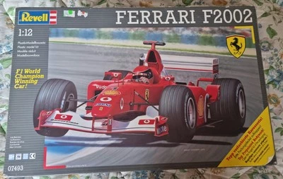 Ferrari F2002 Revell 07493 1/12 – Kit F1 Usato - Ottimo Stato - Immagine 1 di 4
