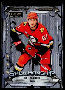 Cutter Gauthier 2024-25 OPC Platinum Showmanship Rookie #S-25 Anaheim Ducks - Bild 1 von 3