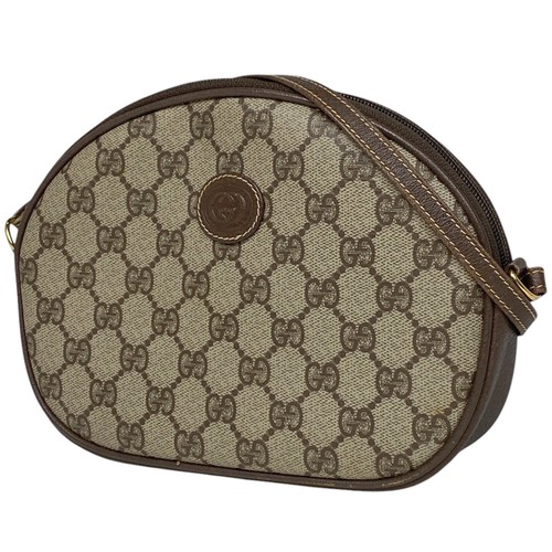 Borsa a tracolla Gucci modello GG appesa diagonale vecchia borsa a tracolla Gucci rivestita...