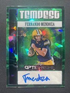 Fernando Mendoza RC Auto #D /6. 2025 Leaf Optichrome SSP. Indiana Hoosiers, NFL - Bild 1 von 5