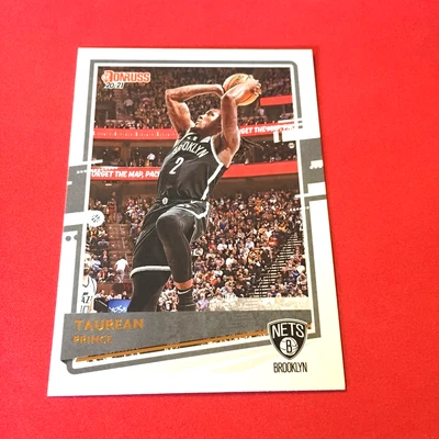 Taurean Prince .. Brooklyn Nets .. 2020-21 Donruss Base Card 121 - Image 1 of 2