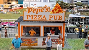 1/32 Scale Concession Building - Pepe's Pizza Pub - Scalextric Carrera SCX - Picture 1 of 23