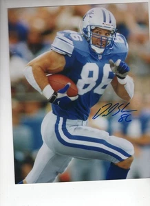 DAVID SLOAN DETROIT LIONS SIGNED 8x10 PHOTO - Picture 1 of 1