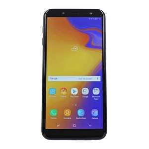 Samsung Galaxy J6 J600FN Schwarz Smartphone Kundenretoure wie neu - Zdjęcie 1 z 4