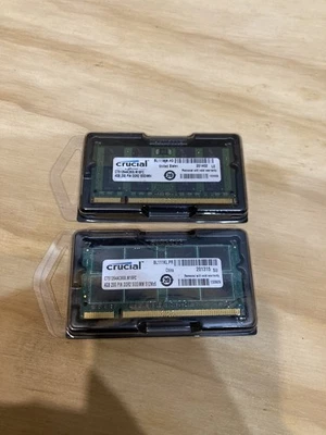 4GB 2x4GB DDR2 PC2-6400 SODIMM FOR LAPTOP/ COMPATIBLE PC BLADES/MACBOOK - Image 1 of 3