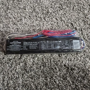 NEW Keystone Tech Fluorescent Ballast KTEB-275-UV-TP-PIC-SL for 1-2 T12 Bulbs - Picture 1 of 5