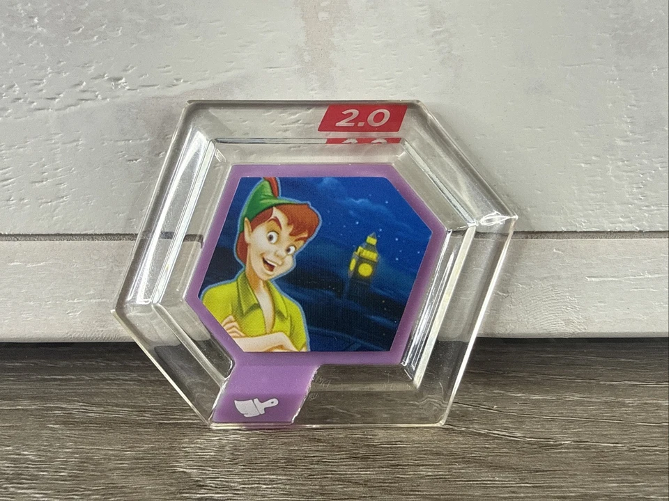 Disco eléctrico originales Disney Infinity 2.0 segunda estrella a la derecha Peter Pan Sky Foto 1 de 2