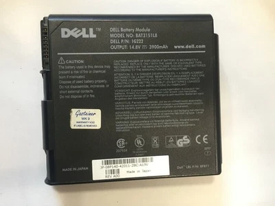 Original Used DELL battery module BAT3151L8 - 14.8V/3900mAh - Image 1 of 3