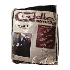 NEU Biederlack Kuscheltuch Decke Camp Stadion Überwurf Reißverschluss Druckknopf Chandler 55"x67 - Bild 1 von 12