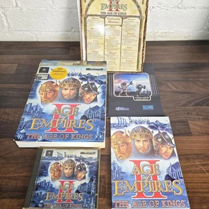 Age of Empires II 2 - The Age Of Kings - PC CD ROM - Big Box Inc Manual - Picture 1 of 7