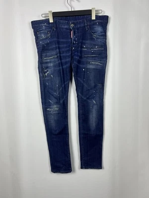 Dsquared2 Denim Blue Women's Slim Skinny Jeans Size 50 - Image 1 of 4