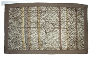 Juego de 2 piezas de almohada acolchada King gris dorado topo MADISON PARK, USADO EN EXCELENTE ESTADO - Imagen 1 de 13