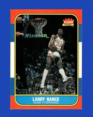 1986-87 Fleer Set-Break # 78 Larry Nance EX-EXMINT *GMCARDS* - Image 1 of 2