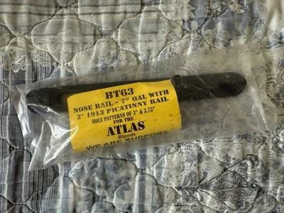 NUEVO Riel de nariz Atlas BT63 1913 Riel Picatinny para montaje de bípode ajuste universal Foto 1 de 2