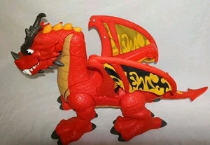 Fisher Price IMAGINEXT Rotgeflügelter Adler Talon Burgdrache mit Sounds (getestet) - Bild 1 von 2