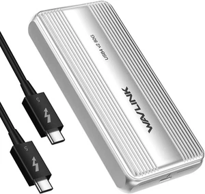 WAVLINK 80Gbps M.2 NVMe SSD Enclosure Cooling Fan Compatible with Thunderbolt 5 - Picture 1 of 9