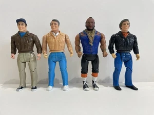 1983 Vintage Galoob 6" A Team Figures X4 Mr T BA Face Murdock Hannibal *RAR* - Bild 1 von 14
