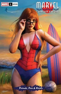ESPECIAL TRAJE DE BAÑO MARVEL: AMIGOS, ENEMIGOS Y RIVALES #1 VARIANTE EXCLUSIVA DE SHANNON MAER - Imagen 1 de 1