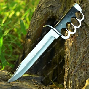 Custom Handmade Werkzeugstahl Full Tang Micarta Griff Bowie Messer Jagd Survival - Bild 1 von 4