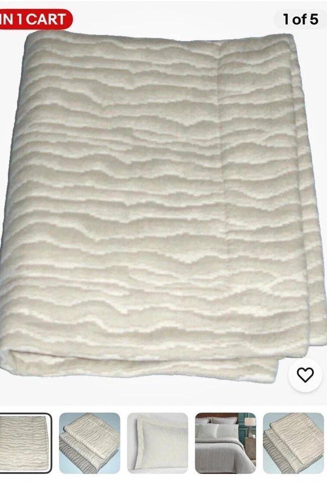 Sferra Ondate Темный Хаки Стандартные Накидки -- Двухцветный Текстурированный Хлопок Италия НОВЫЙ - Изображение 1 из 1