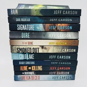 David Wolf Mystery Thriller Series Vol. 1-11 by Jeff Carson - Picture 1 of 16