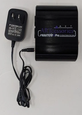 Art Audio ARTcessories Phantom II Pro Two 2 Channel 48 Volt Phantom Power Supply - Image 1 of 4