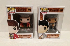 Funko Pop! The Goonies TROZO #79 + DATOS #80 🔥BUENAS CAJAS🔥set Vinilo Abovedado Nuevo - Imagen 1 de 7