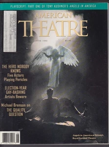 AMERICAN THEATRE Michael Brenson Tony Kushner ++ 6 1992 - Bild 1 von 1
