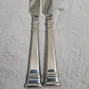 Juego de 2 - Cuchillos de Cena Oneida Inoxidable PROSA Usados - Imagen 1 de 4