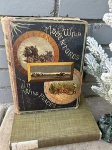 Wild Adventures In Wild Places Second Edition Rare Find Vintage Book - Picture 1 of 18