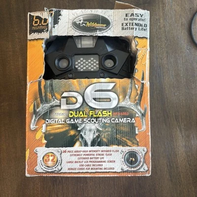 Wildgame Innovations 6MP IR Cámara Digital de Exploración de Juegos USB 32MB Memoria Foto 1 de 4