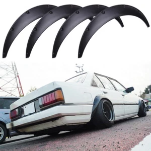 4X 4.5" Fender Flares Flexible Wheel Arches Body Kit For Toyota Carina 1971-1973 - Picture 1 of 10